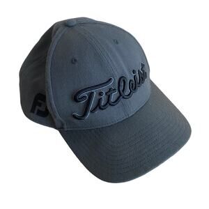 Titleist Tour Snapback Adjustable Wool blend cap Grey